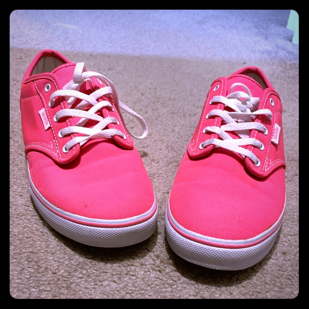Bright Pink VANS